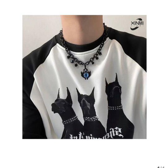 Collier personnalisé œil mode homme et femme